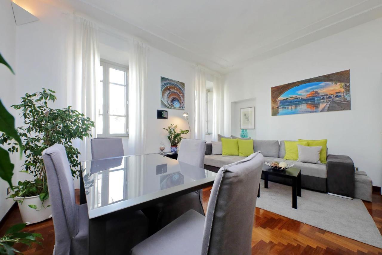 Luxury Apartment Vaticano-S'Peter Basilica - Netflix Wifi - Aircond 로마 외부 사진