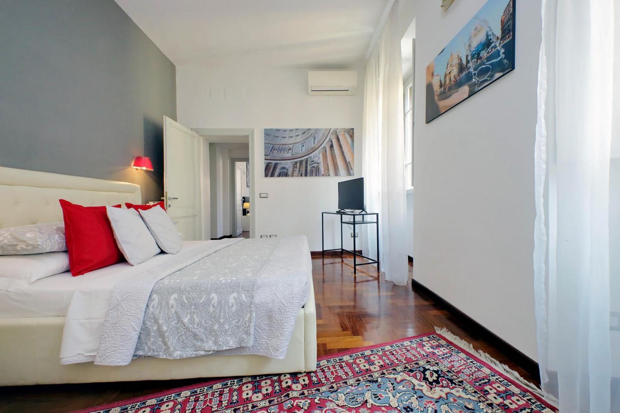 Luxury Apartment Vaticano-S'Peter Basilica - Netflix Wifi - Aircond 로마 외부 사진