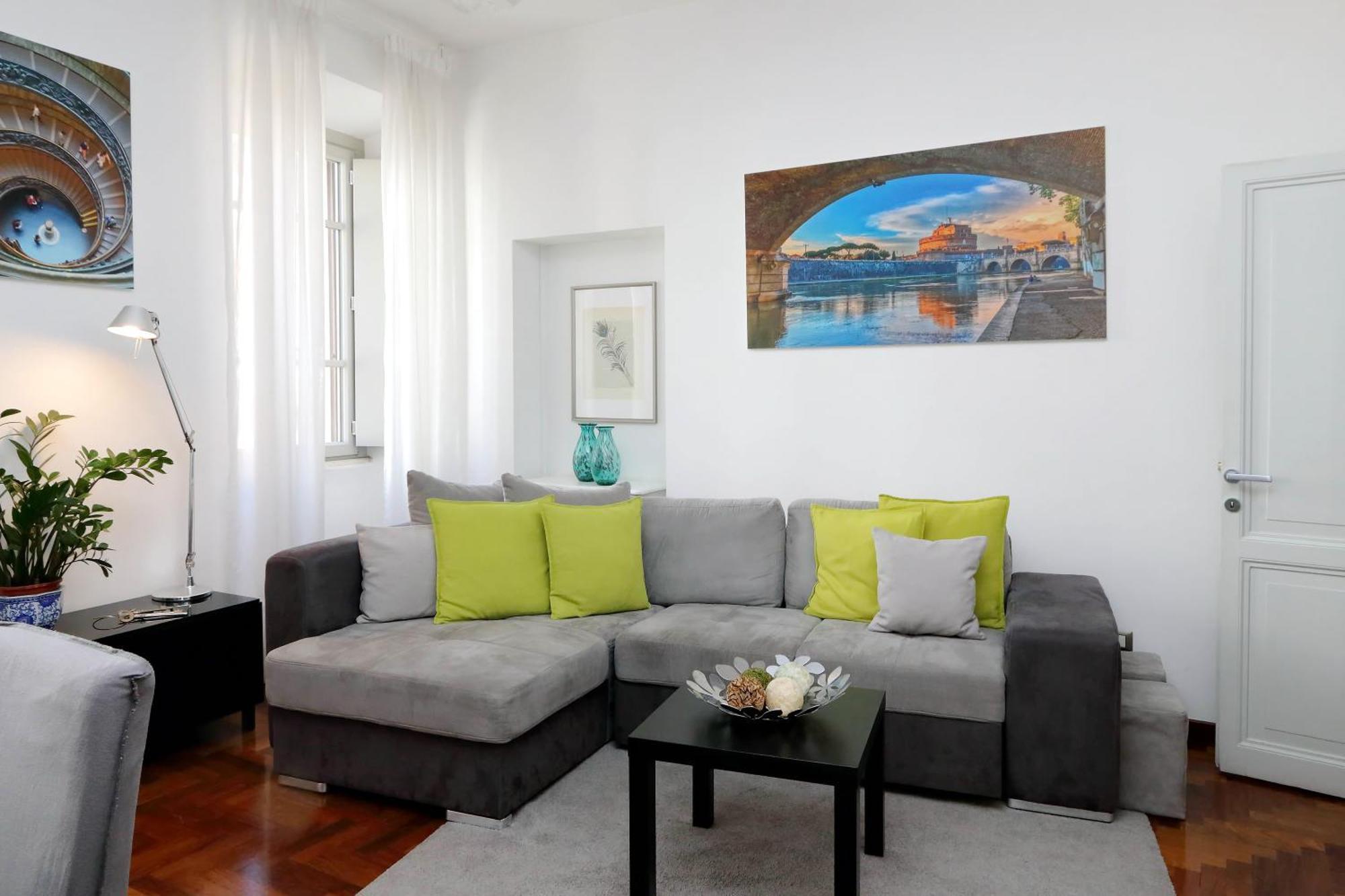 Luxury Apartment Vaticano-S'Peter Basilica - Netflix Wifi - Aircond 로마 외부 사진