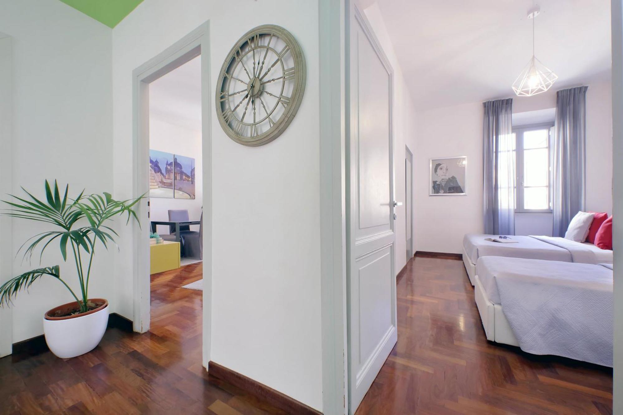 Luxury Apartment Vaticano-S'Peter Basilica - Netflix Wifi - Aircond 로마 외부 사진